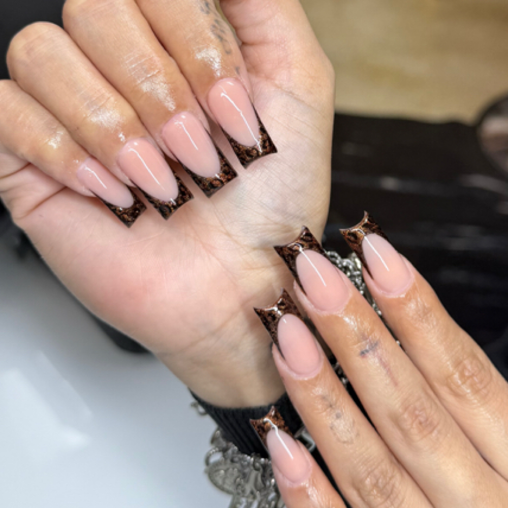 Long Full Set at NailzzbyNaee in Oneonta, AL