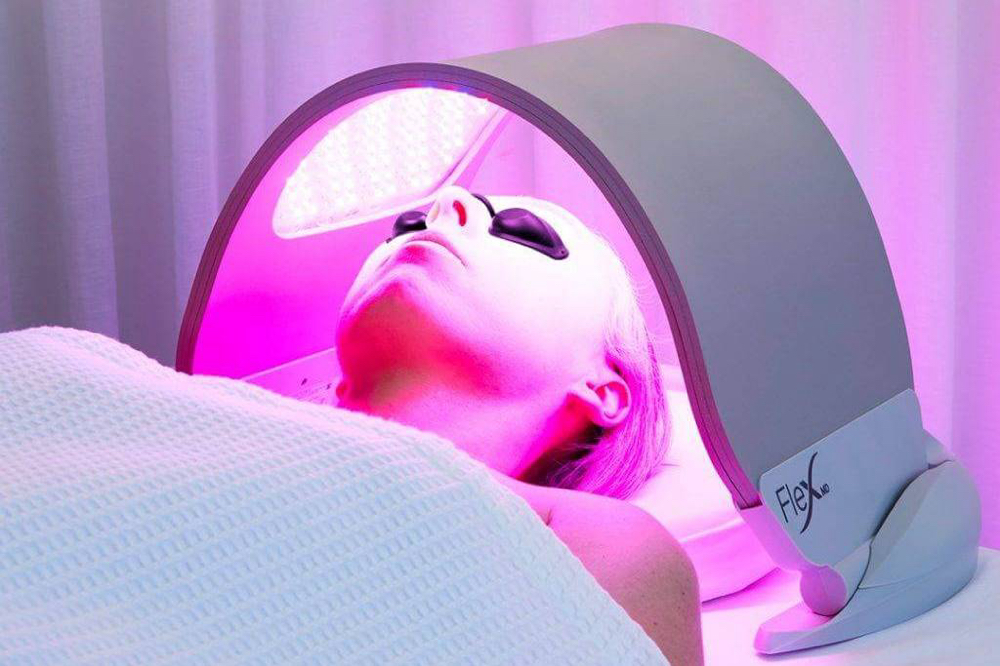 LED Light Therapy Facial Treatment