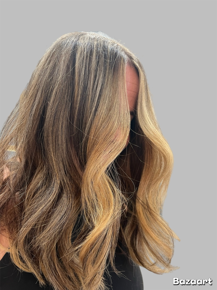 Root To Tip Full Balayage