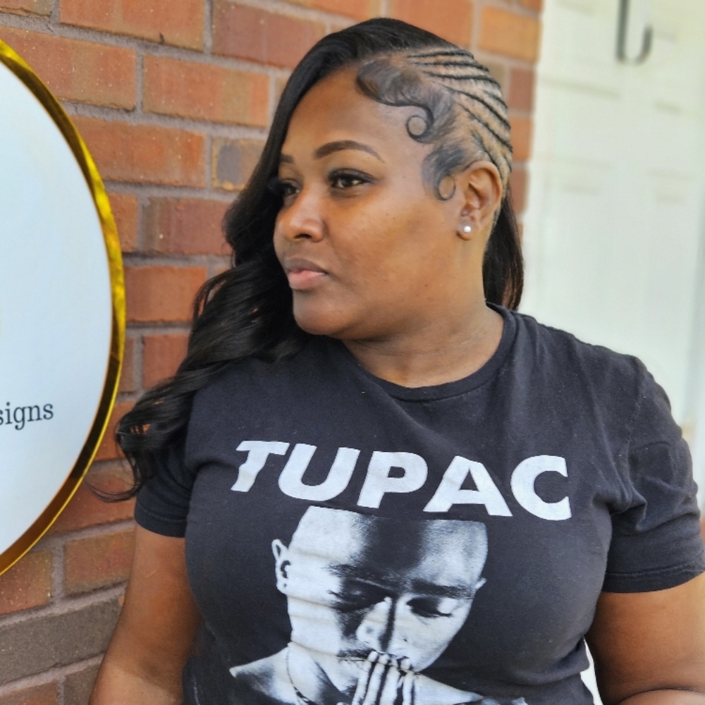Side Braid + Quick Weave Combo at Inner Beauty Hair and Makeup Designs in Auburn, AL