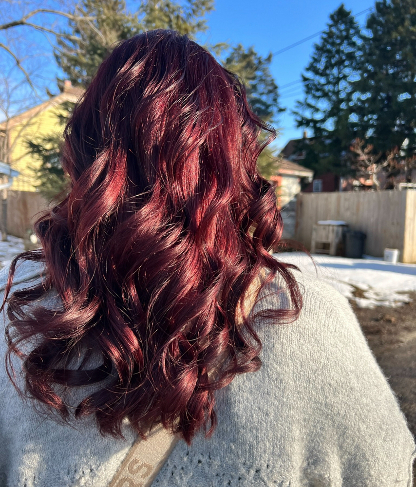 Root Retouch Medium Length Hair