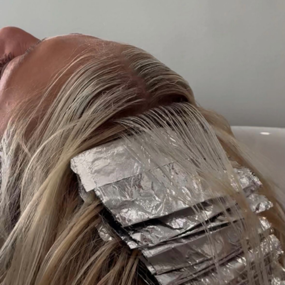 Partial Blonding at HairByKami in Des Peres, MO