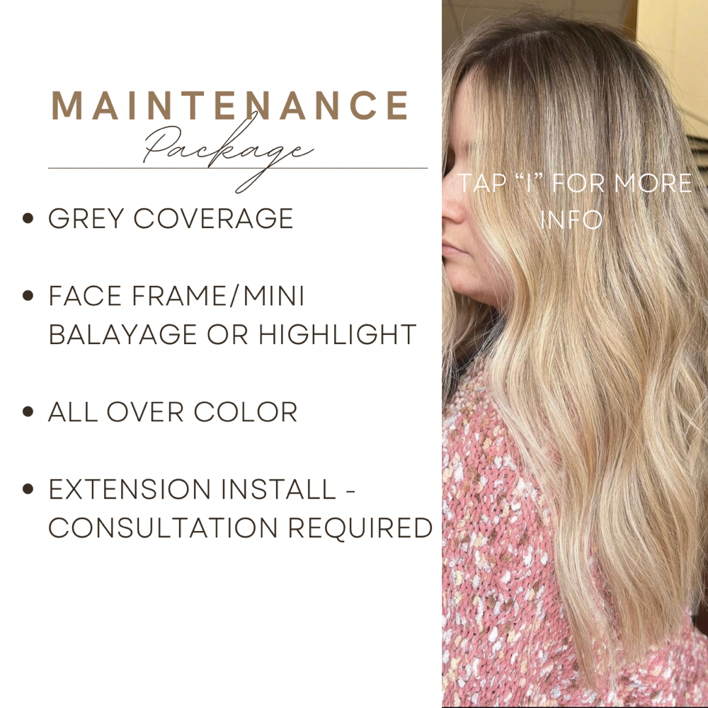 Maintenance Package - Kayla