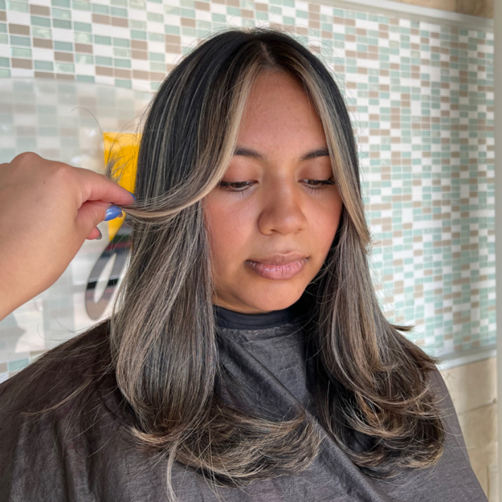 Partial Highlight at Salon Confiance (hairbybrittany) in Round Rock, TX