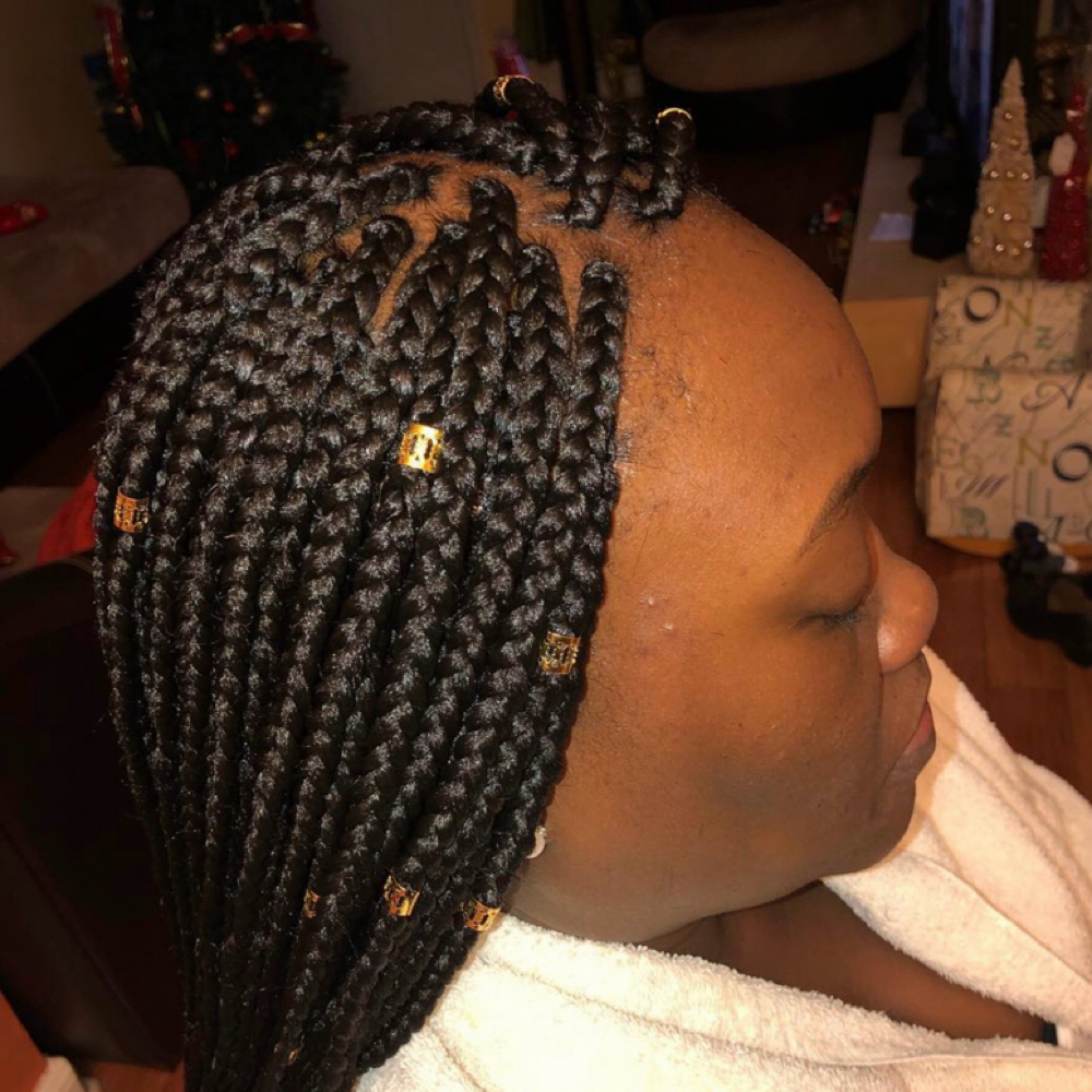 Kids Medium Box Braids 11/13 Yrs at Bita’s Beauty Glam