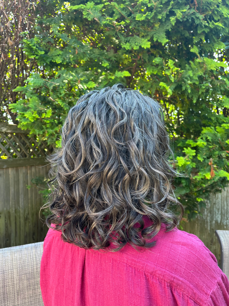 Curly Cut & Set