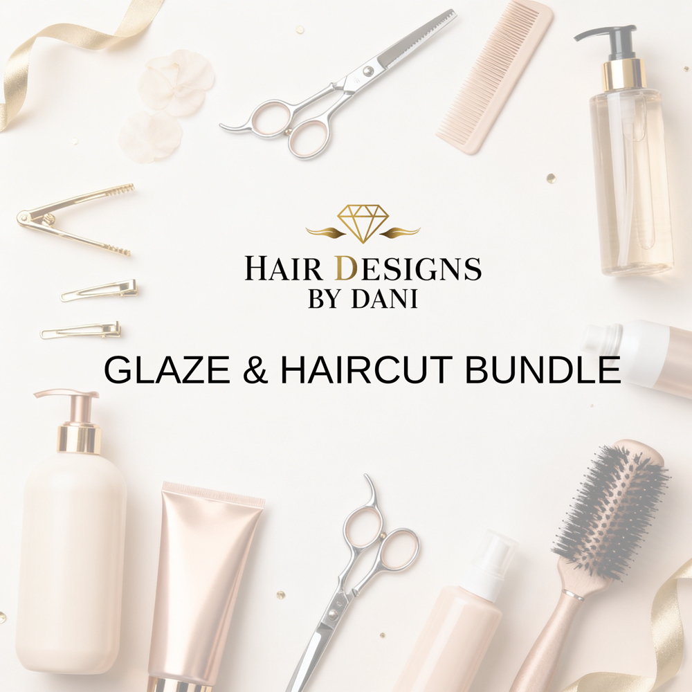 Glaze & Haircut Bundle at Hair Designs By Dani in Plainview, NY