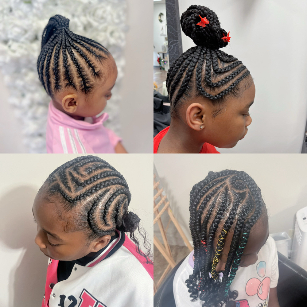 Kids Braids (Hair Added) at Crown Growth&Beauty in Clarksville, TN