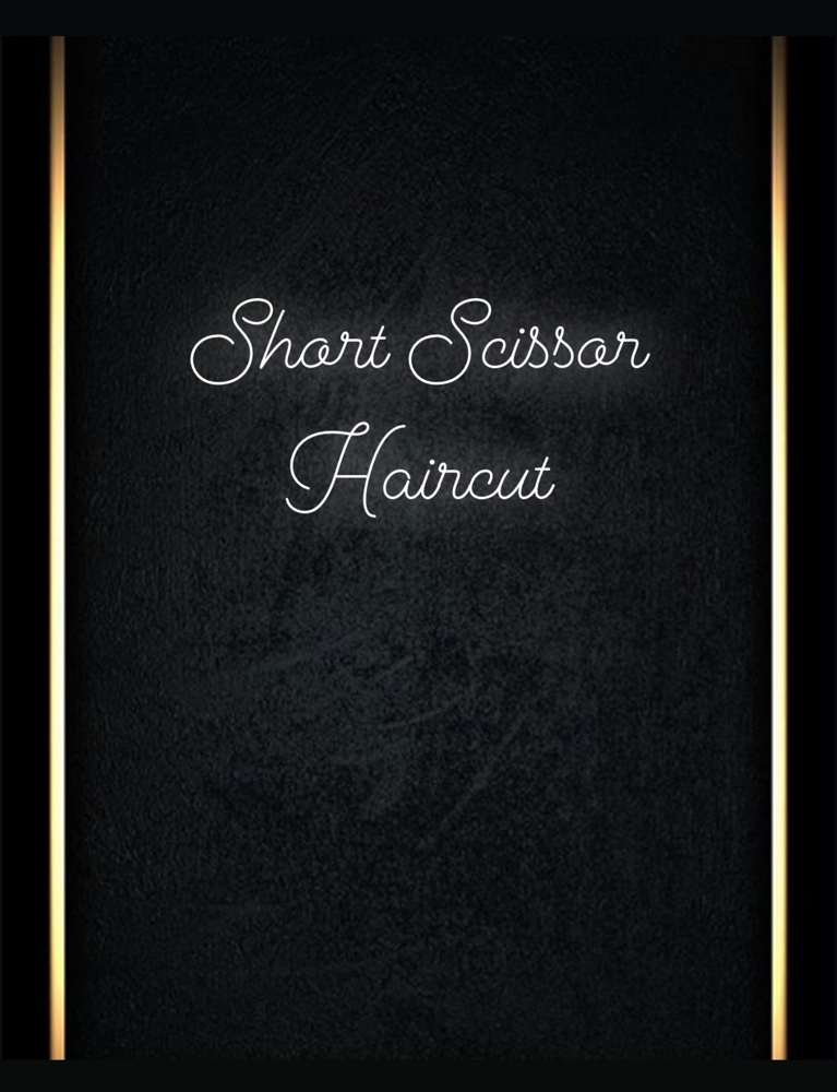 Short Scissor Haircut