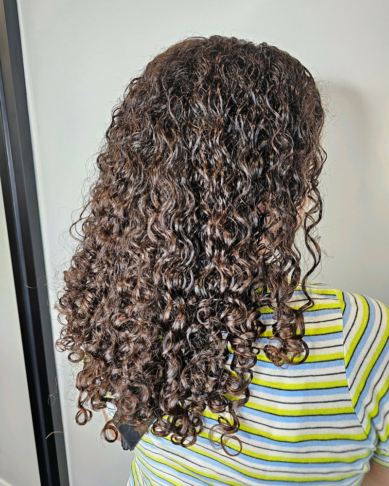 Curl Defining Styling Session
