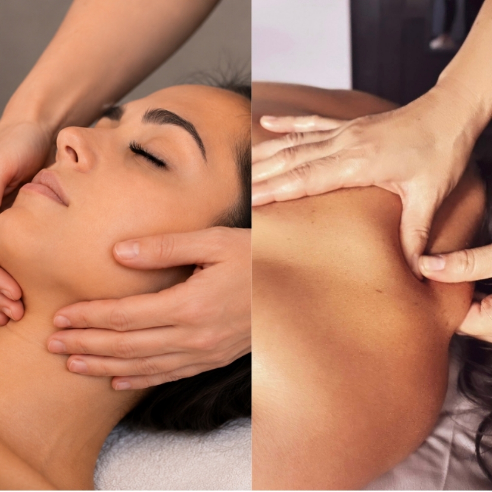 Massage + Facial Release & Restore at Heart of Rose Massage in Hilliard, OH
