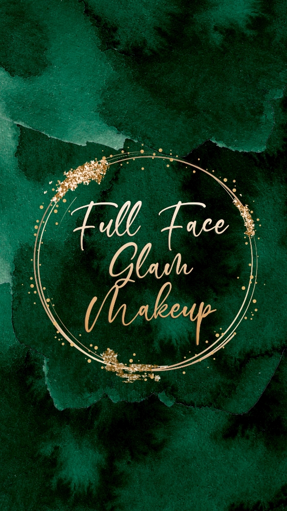 Full Face Glam Makeup