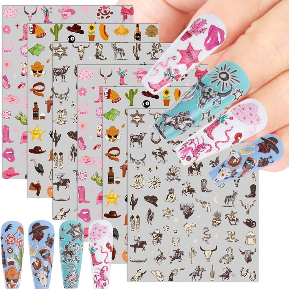 Nail Sticker Design at Bridges Beauté in Greer, SC