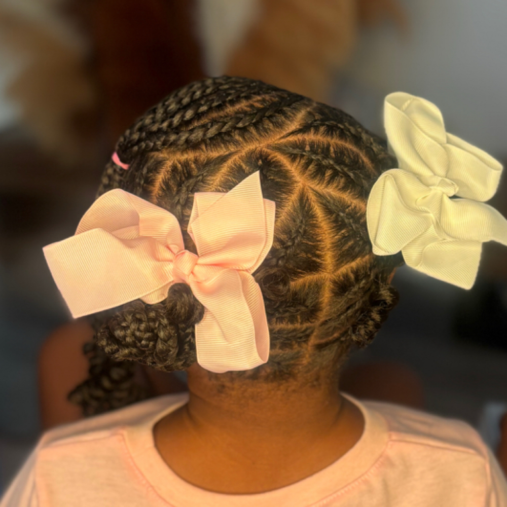 Kid Freestyle Extension Braids at Styled By House Of Harm in New Orleans, LA