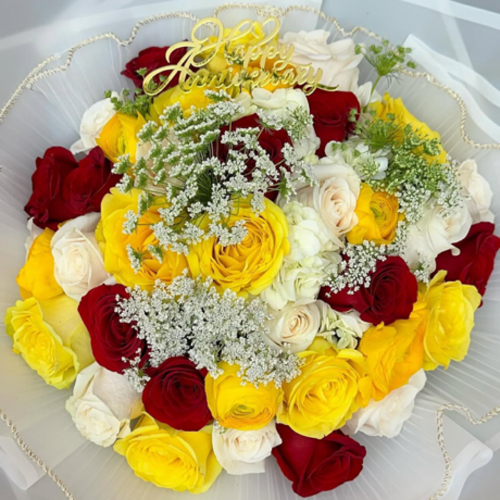 Medium Mixed Arrangment at Beautiful Bouquets LLC in New Haven, CT