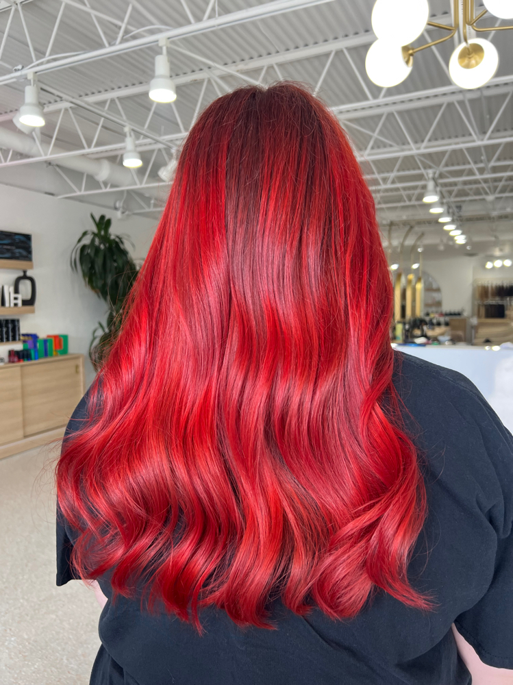 All Over Color Transformation at Sydney Claire Hair in Orlando, FL