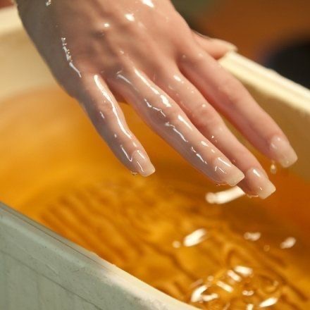 Hand Paraffin Wax Treatment at Head Spa by Melissa at Salon 103 in Marion, NC