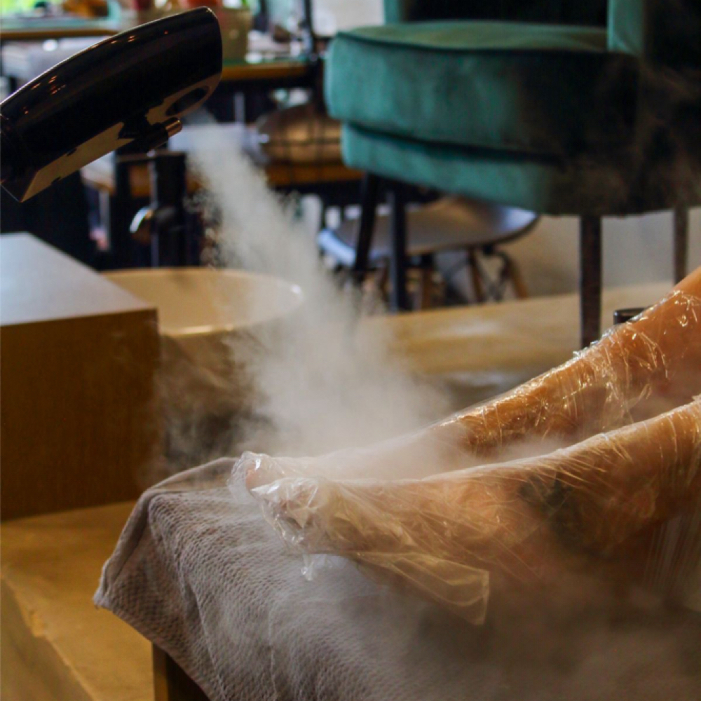 Luxury Dry Prep & Steam Pedi at Nailsbycarina in Leland, NC