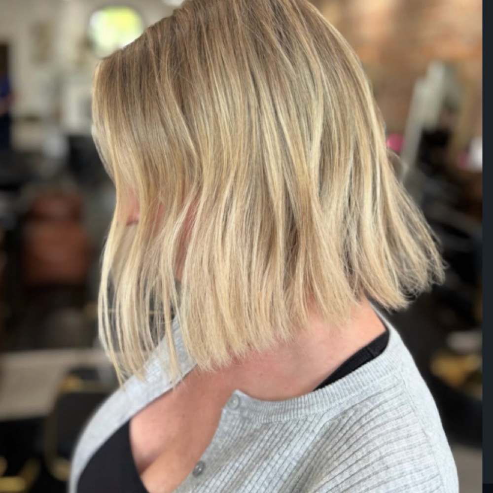 Womens Haircut And Style at The Finery salon in Bowling Green, KY