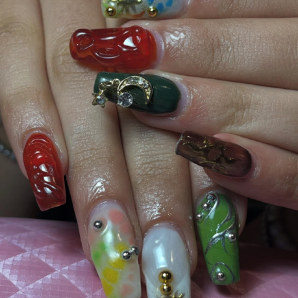 Nail Charms at The Layer by Rexstyles in Point Pleasant Beach, NJ