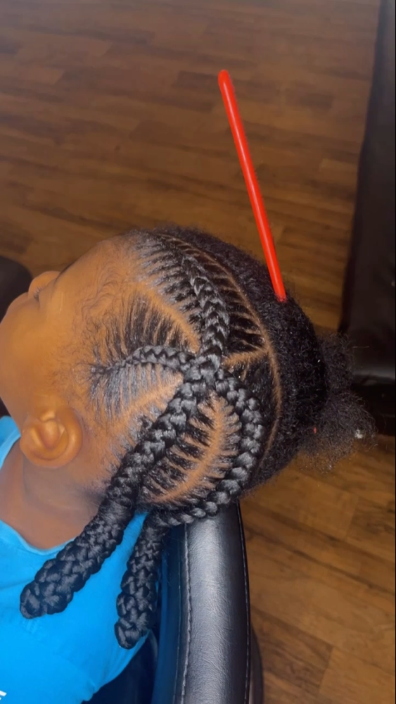 Kids CrissCross Stitch Braids