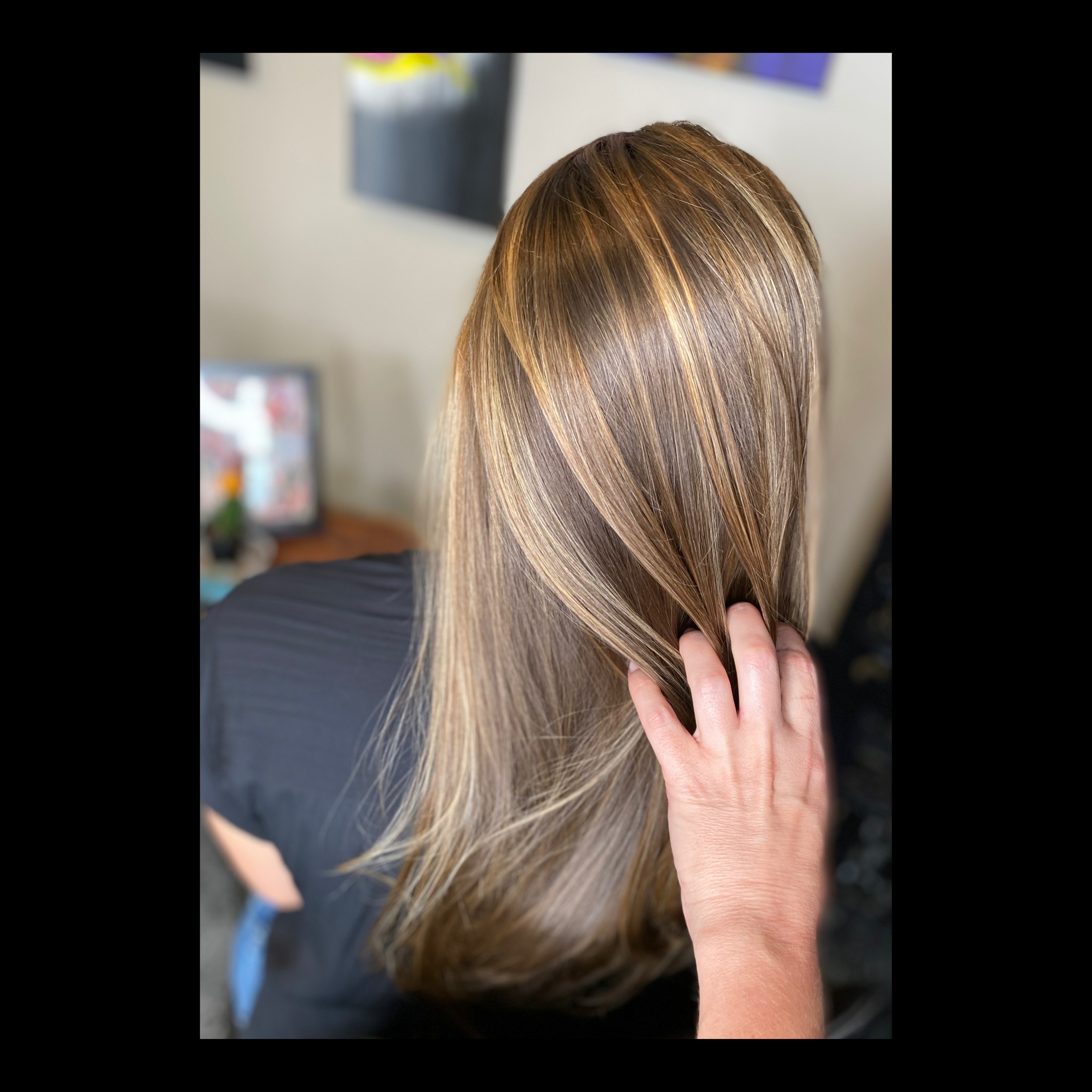 Face Frame Foil at Drop Hair Studio in Hummelstown, PA
