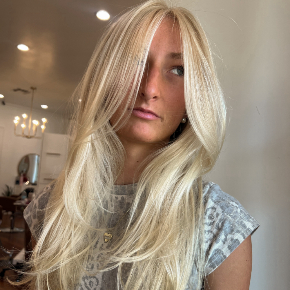full highlight/balayage at My Hair Grl in Lafayette, LA