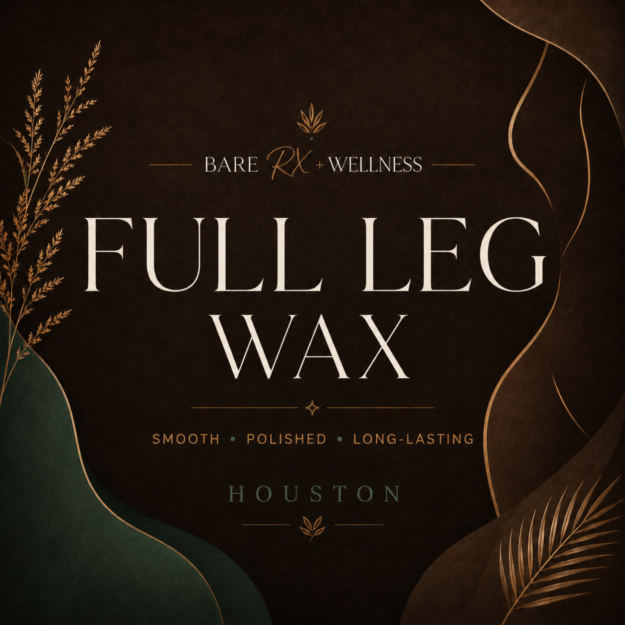 Full Leg Wax | Houston at Bare RX + Wellness | Full Body Waxing in Midtown Houston in Houston, TX