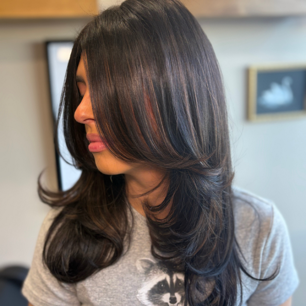 Blowout at Mane House in Sharon, MA