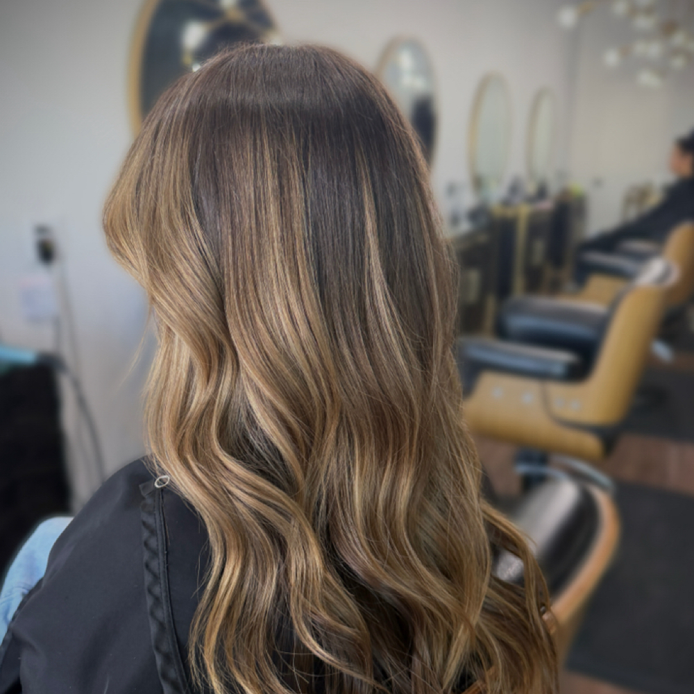 Root Touch Up/ Grey Coverage at Maison de Couleur in Starkville, MS