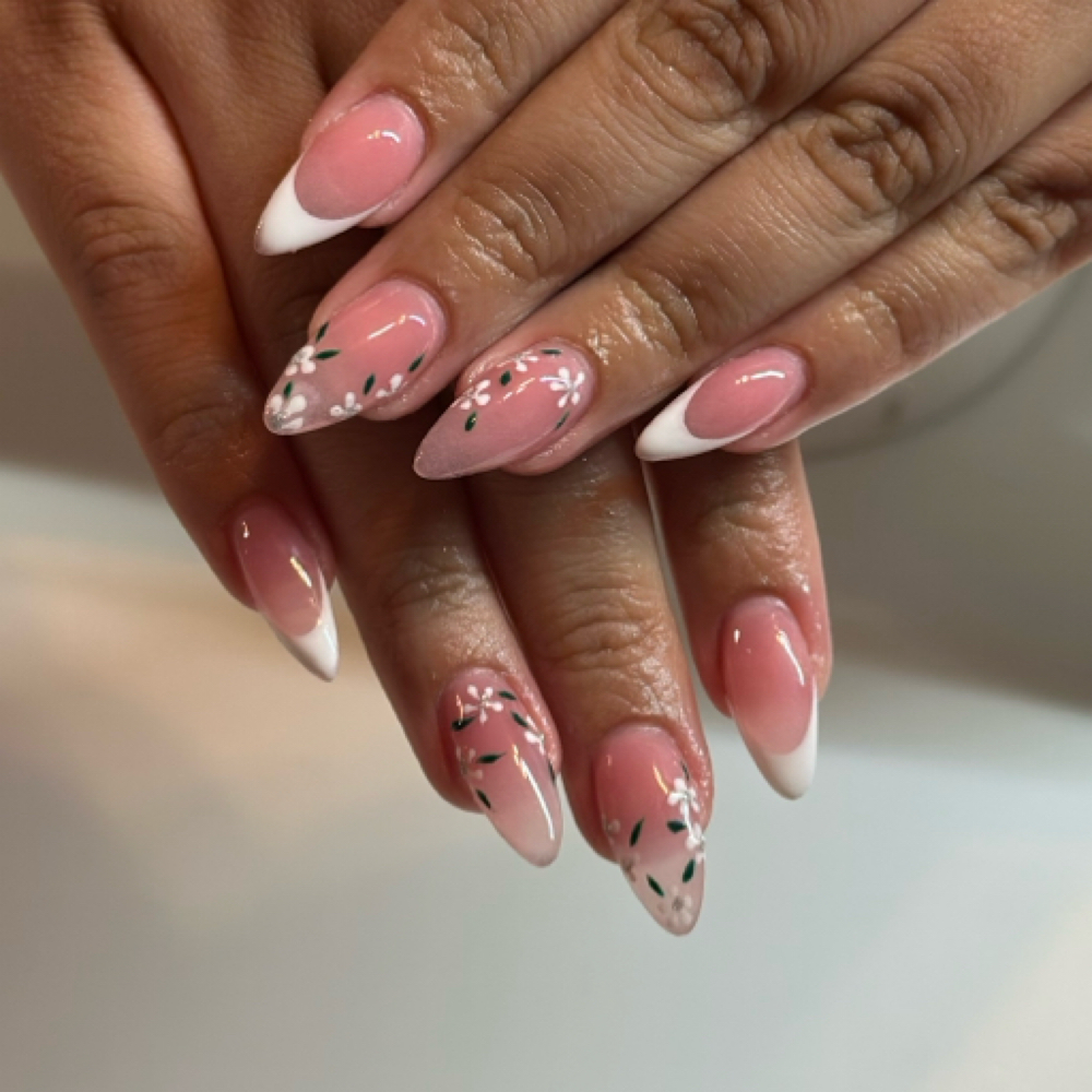 Acrylic Fill at Kela's Nail Studio in Tulare, CA