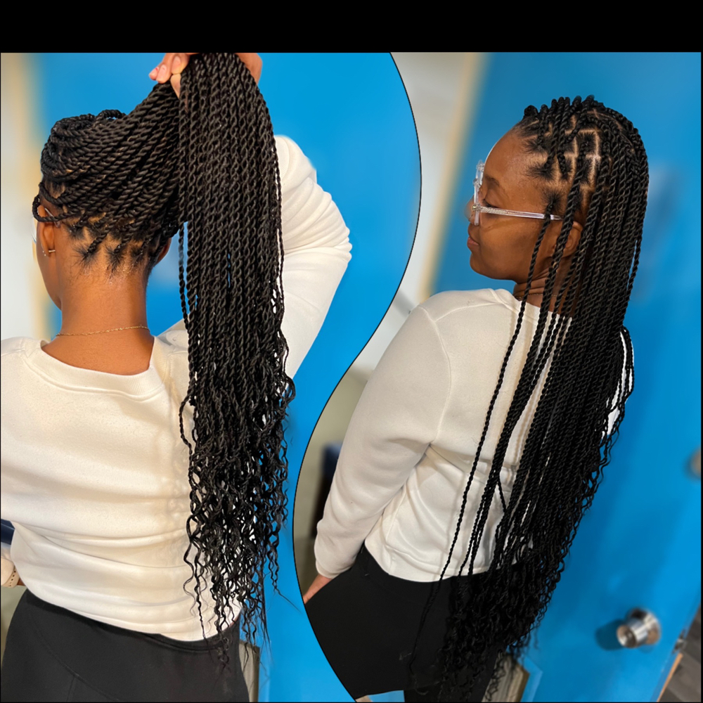 Knotless Senegalese Twist