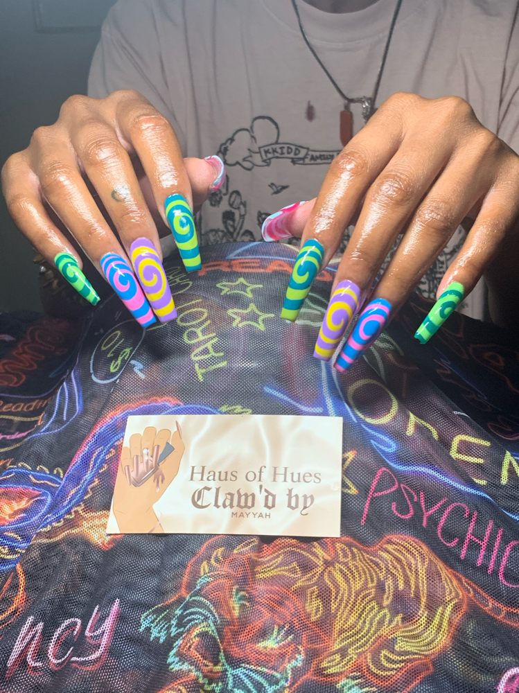 Hand Painted Designs Whole Set