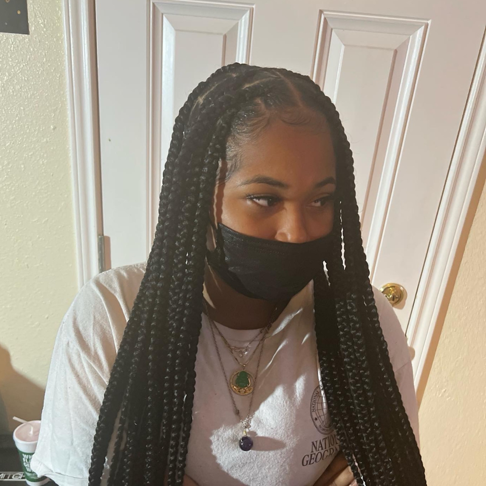 Knotless Box Braids Medium /Large