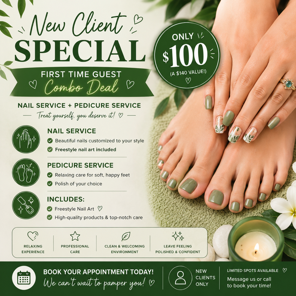 First Time Special at Catt Did Thatt Nails in Kingsport, TN