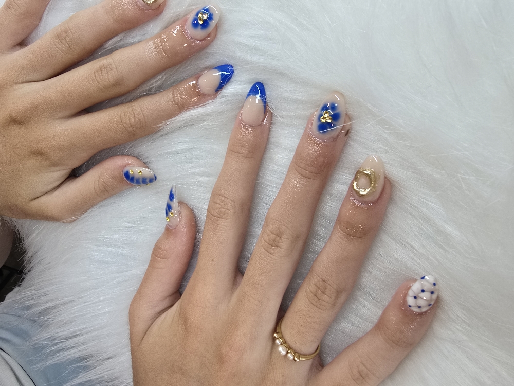 Nail Art Design/Bling Nails at NailedByGlamm in Norfolk, VA
