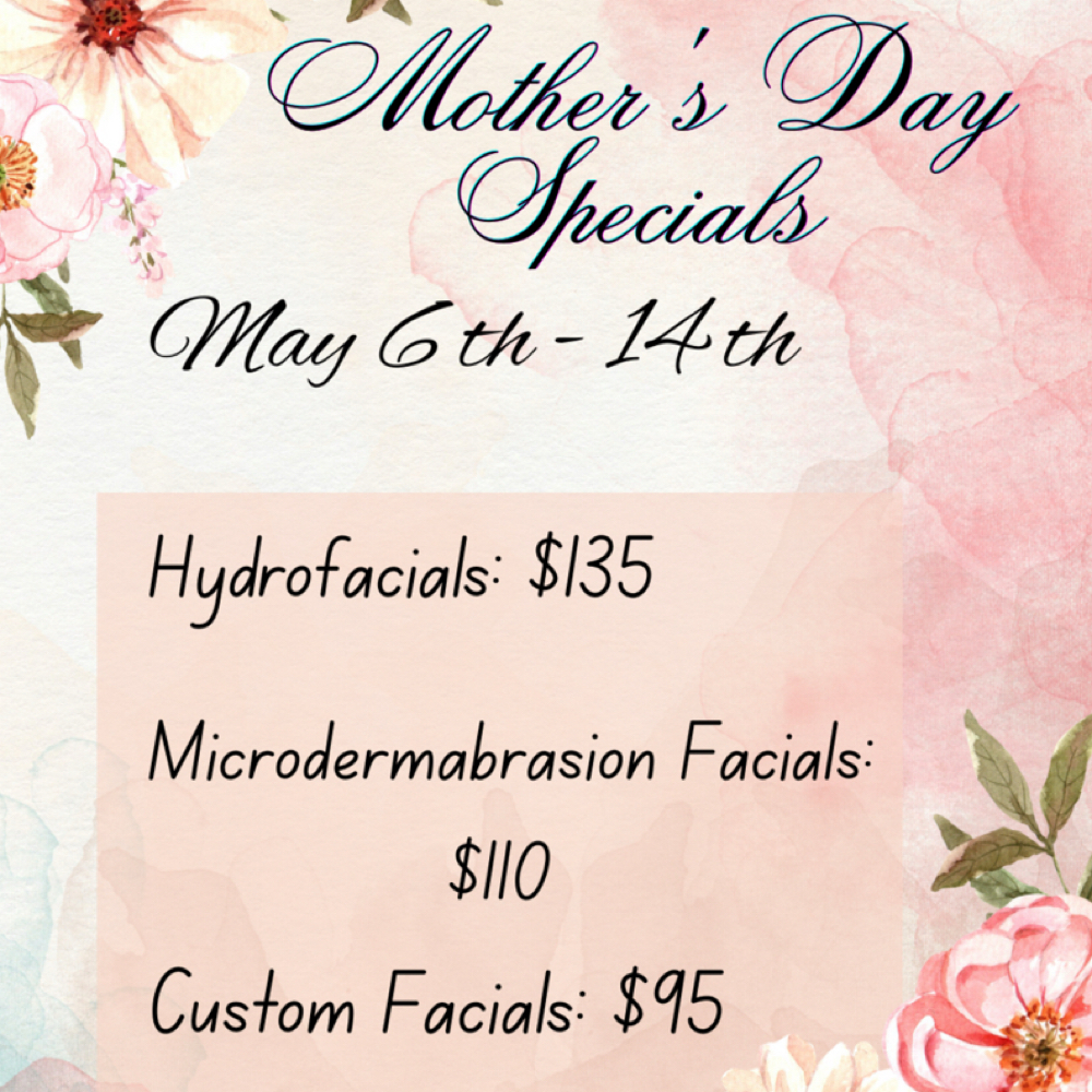 Mothers Day Custom Facial at Dreamworld Beauty in Roseville, CA