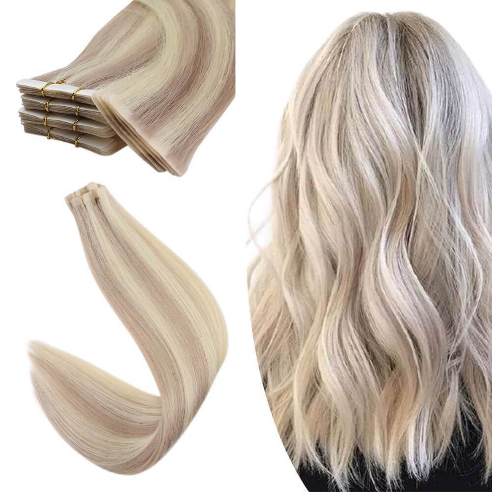 Tape Hair Extention Placement