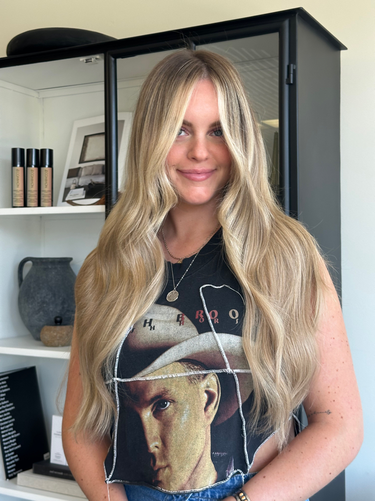 Full Lived‑In Color at lily skye hair in Encinitas, CA