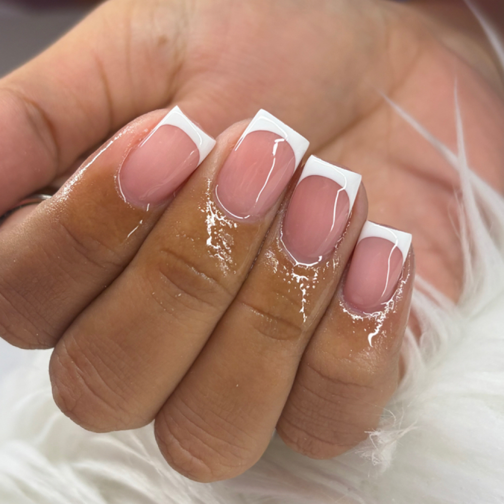 Acrylic Fill (Medium Design) at Fluttering Nails in Lubbock, TX