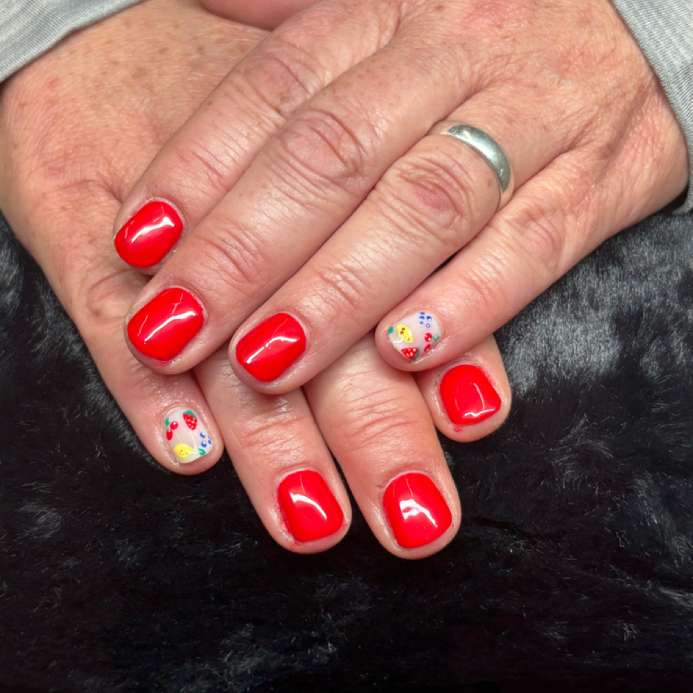 Classic Gel Manicure Full Design at Jamese Beauty in Princeton, KY