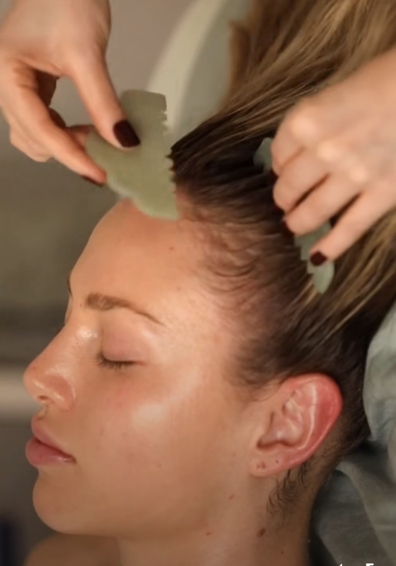 Scalp massage