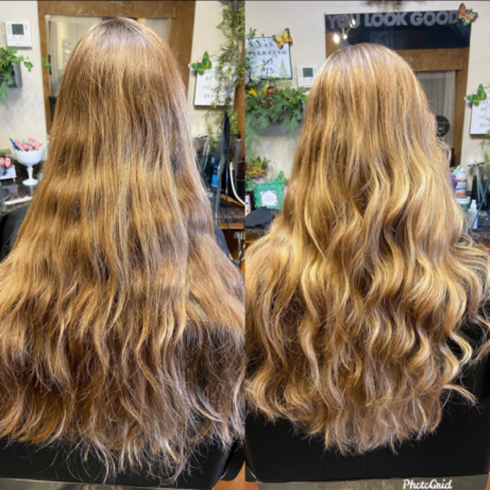 Haircut Women's Long Length Haircut at Happy Hippie Hair in Fair Grove, MO