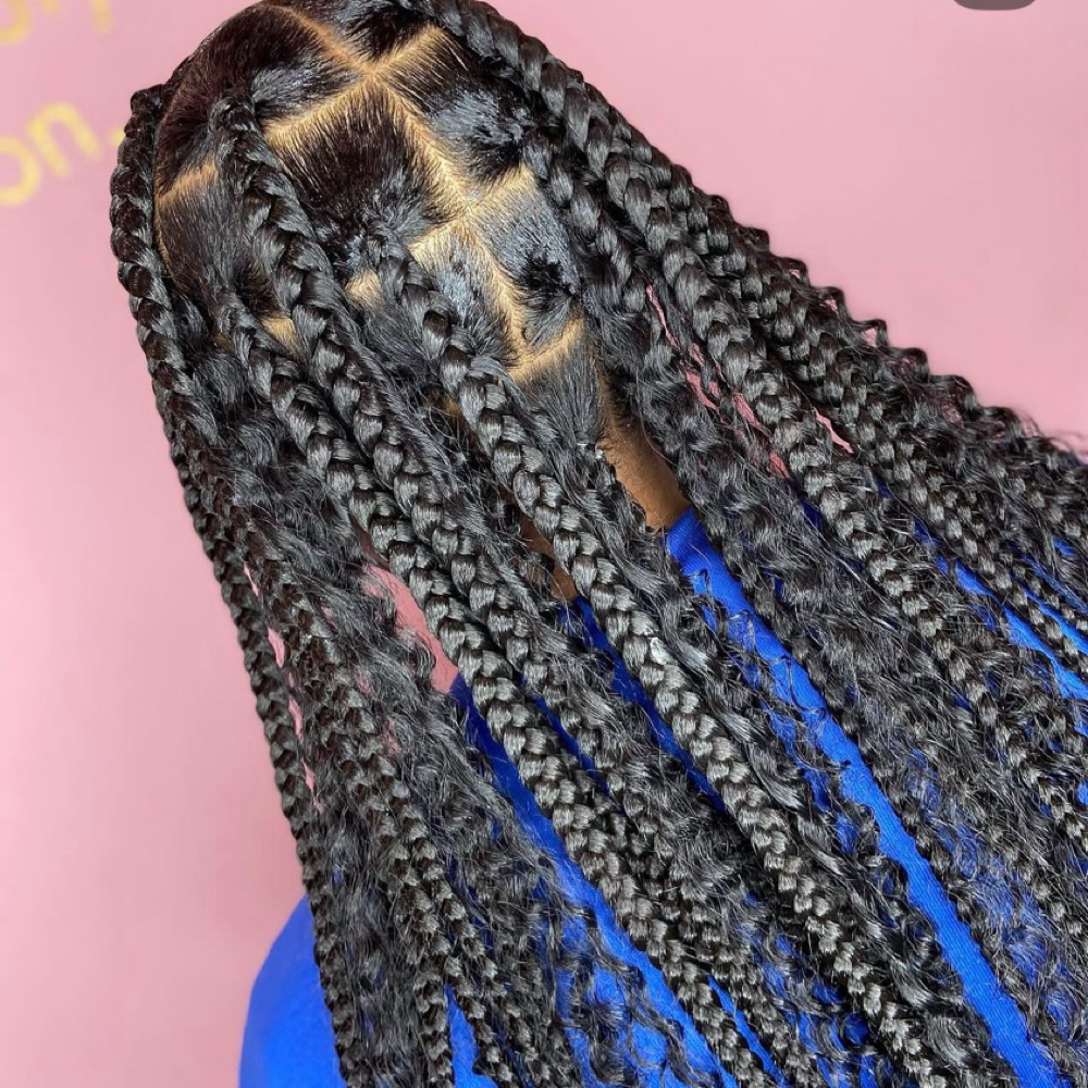 Large Knotless Boho at Livloveplaits in Pembroke Pines, FL