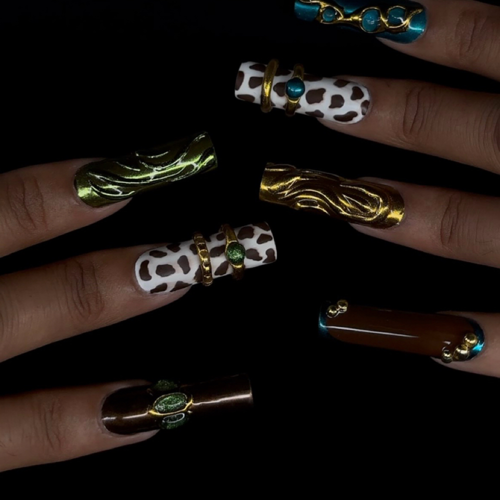 Removal + Gel-X Full Set at All About Me Beauty Bar in Labelle, FL