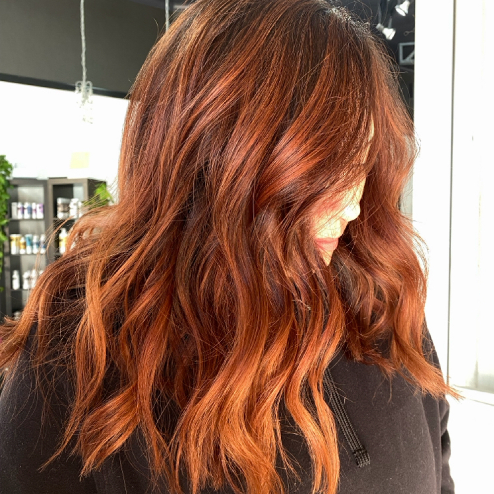 All Over Color at Jenny V Hair Artistry in Vacaville, CA