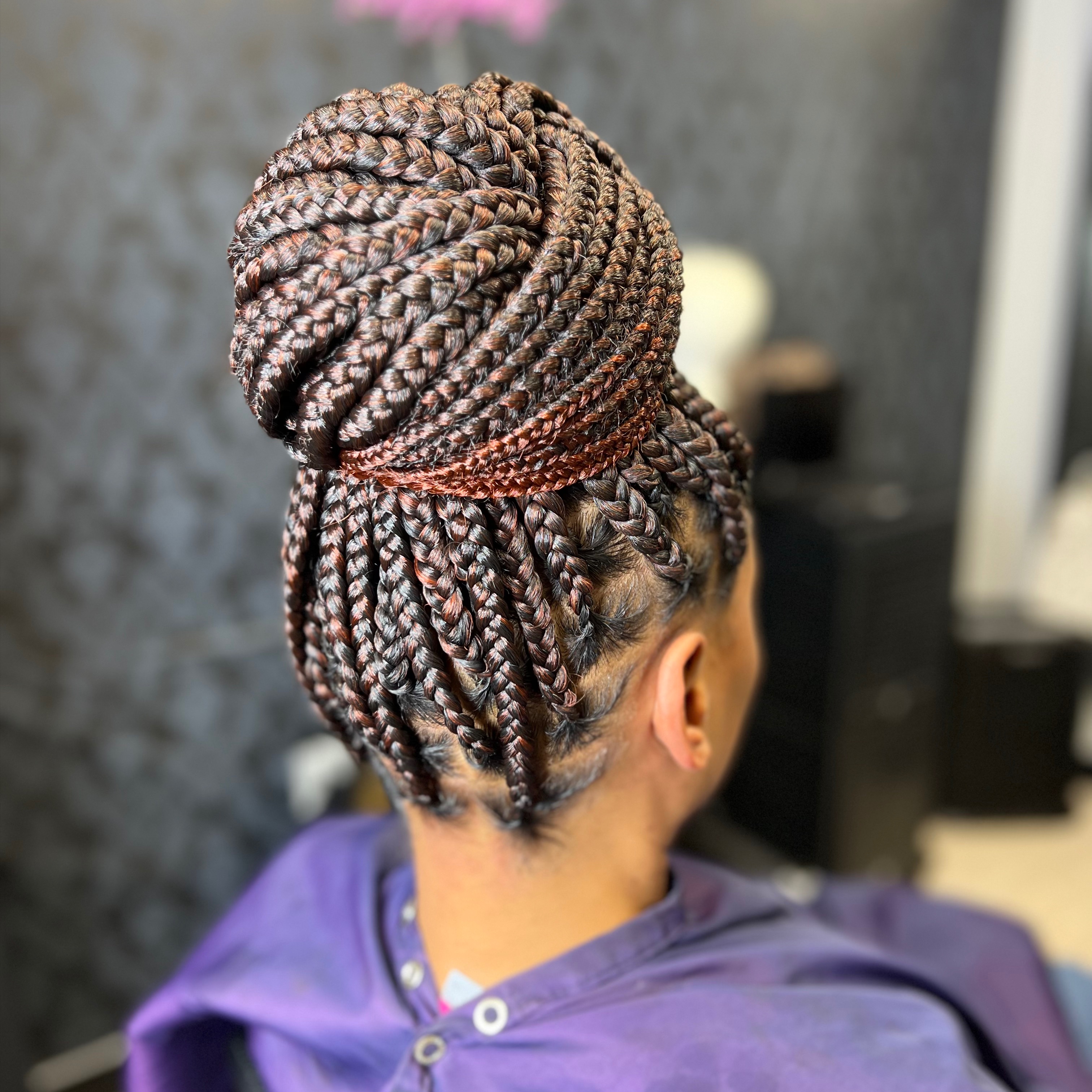 Medium Box Braids