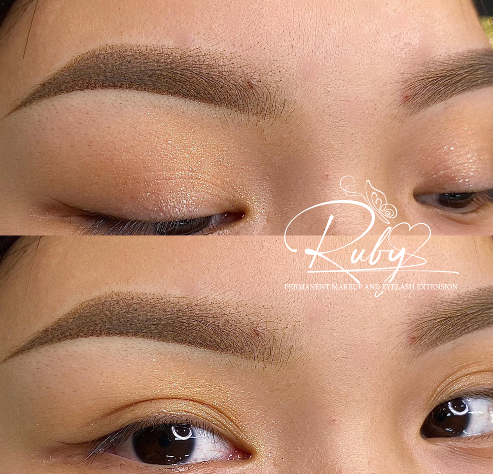 Ombre Eyebrow Shading