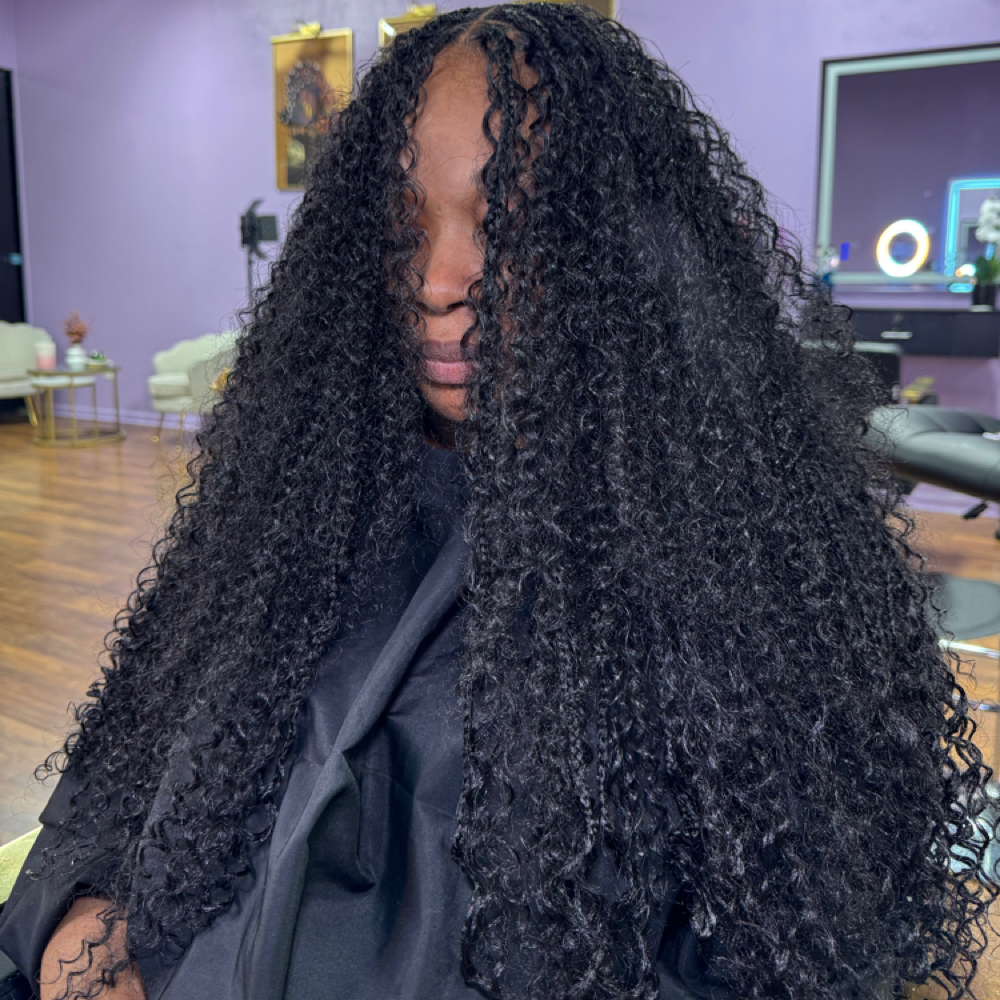 Gypsy Or Bora Bora Braids at Beauty Lounge By Mariam |Braids|Makeup|WigInstall| in Spring, TX