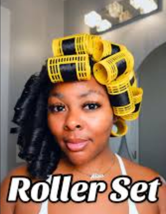 Natural Hair Roller Set